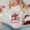 Simply Sage Market Women's Graphic Sweatshirt Howdy Valentine Horse - 2 of 4