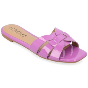 Journee Womens Arrina Flat Sandals - 1 of 4