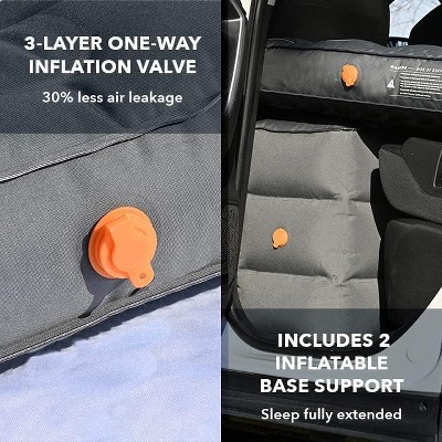 Gray King Size SUV Air Mattress with Electric Pump