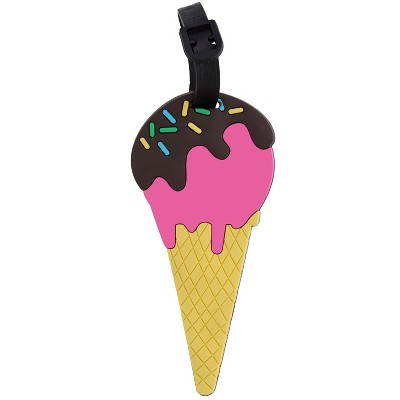 Kids' Ice Cream Print 5-Piece Hard Shell Spinner Luggage Set
