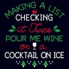 Women's Lost Gods Pour Me Wine on a Cocktail T-Shirt - 2 of 4