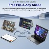 jumper 16 inch Convertible Laptop, 2 in 1 Laptop Computer with FHD 360 Degree Touchscreen, 4GB RAM 128GB Storage, Celeron N5095, Backlit Keyboard - 2 of 4