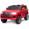 Kids Ride On Car, Licensed Toyota Land Cruiser with Remote Control, 12V7AH Battery Powered, 2 Motors, 3 Speeds, Music, Horn, LED Lights - 2 of 4