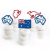 Big Dot of Happiness Australia Day - Dessert Cupcake Toppers - G'Day Mate Aussie Party Clear Treat Picks - Set of 24 - 2 of 4