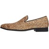 Santimon Men's Glitter Loafers Sparkly Dress Slip-On Shoes - 2 of 4