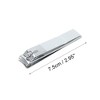 Unique Bargains Reusable Nail Clippers Set Toenail Clippers White 1 Set - 4 of 4