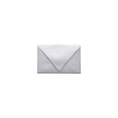 LUX 6 x 9 Booklet Contour Flap Envelopes 50/Pack Silver Metallic (1820-06-50)