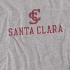 Men's Santa Clara University Official Distressed Primary Logo T-Shirt - 2 of 4