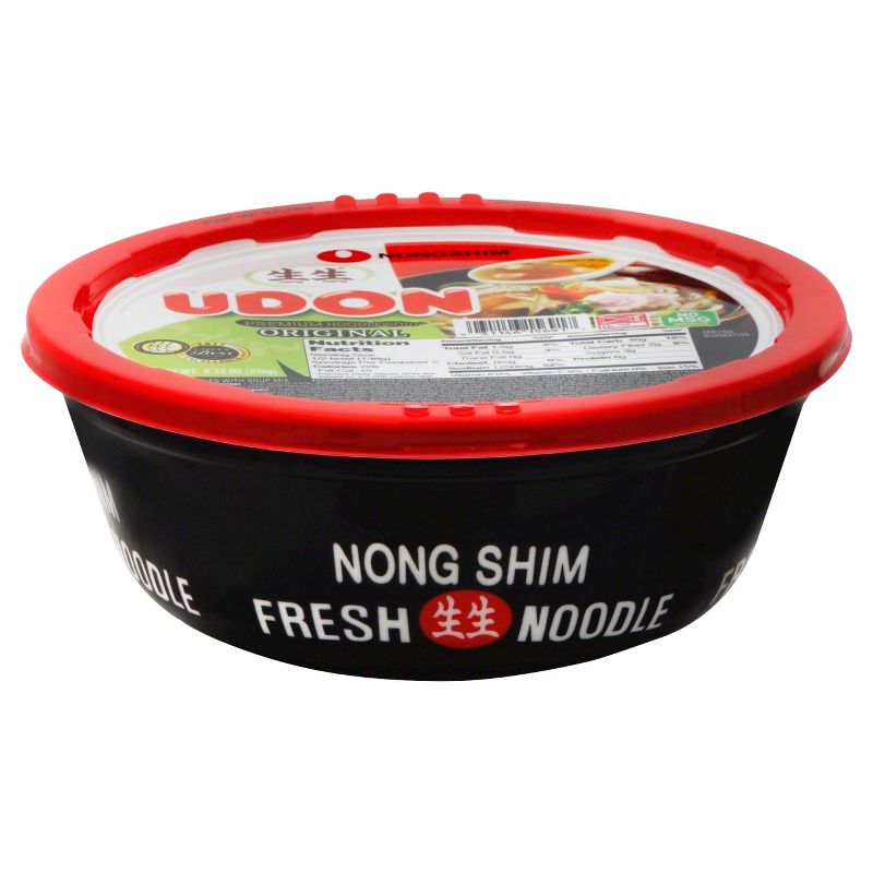 Nongshim Original Udon Soup Microwavable Noodle Bowl - 9.73oz, 1 of 2
