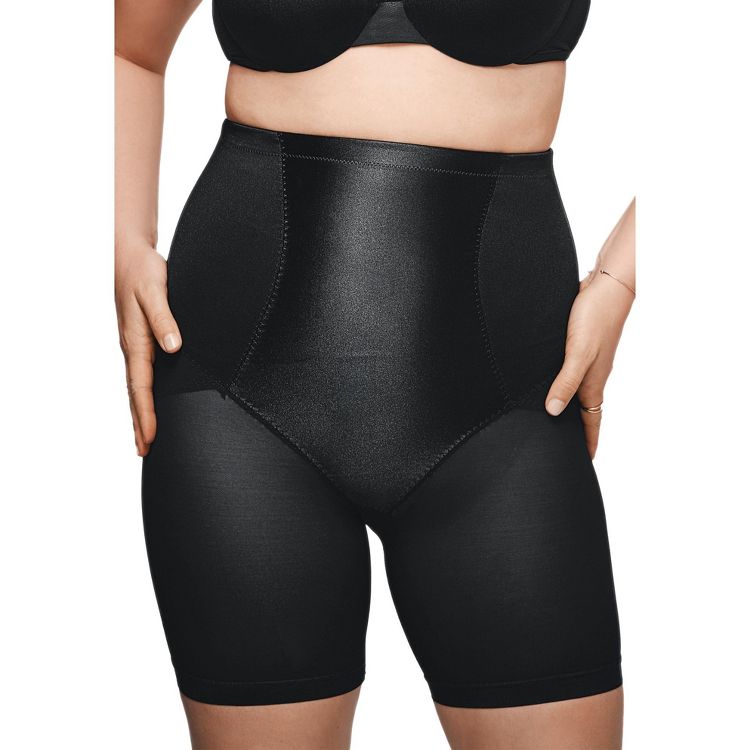 Secret Solutions Power Shaper Firm Control Long Leg Shaper - 3X, Black ...
