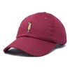 Dalix Pina Colada Embroidered Cap Cotton Baseball Cute Cool Dad Hat Womens - 4 of 4