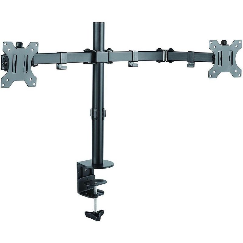 Dual Monitor Mount – Clamp-On Monitor Arm with 2 Adjustable VESA Mounts – Black – Stand Steady, 5 of 9