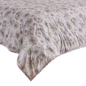 Split P Beach Cove Queen Bedspread - 1 of 3