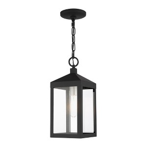 Livex Lighting Nyack 1 - Light Pendant in  Black - 1 of 4