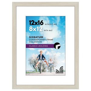 Americanflat Picture Frame with shatter-resistant glass - Available in a variety of sizes and styles - 1 of 4