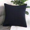 PiccoCasa Home Sofa Hidden Zipper Square Throw Pillowcase 18" x 18" - 2 of 4