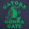 Mens Funny T Shirts Gators Gonna Gate Sarcastic Alligator Graphic Tee For Men - Crazy Dog Men's T Shirt - 2 of 4