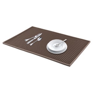 REGALWOVEN Silicone Dish Drying Mat for Kitchen Counter, Heat Resistant Silicone Mat 1 Pc - 1 of 4