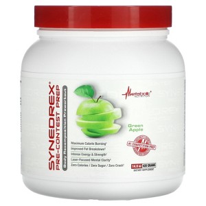 Metabolic Nutrition Synedrex, Pre-Contest Prep, Green Apple, 14.8 oz (420 g) - 1 of 4
