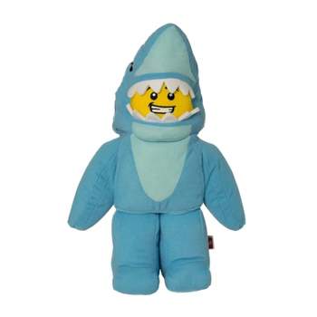 Manhattan Toy Company LEGO® Minifigure Shark Suit Guy 14" Plush Character