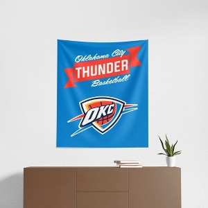 NBA Oklahoma City Thunder Premium Printed Wall Hanging - 1 of 4