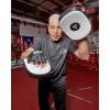 Title Boxing Cobra Leather Punch Mitts - Black/White - 3 of 3