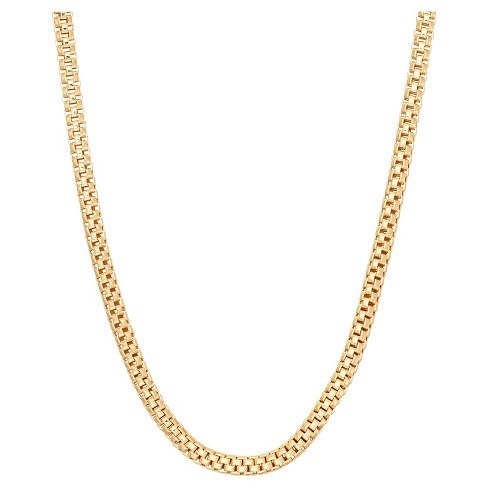 Tiara Gold Over Silver 16 Popcorn Link Chain Necklace : Target