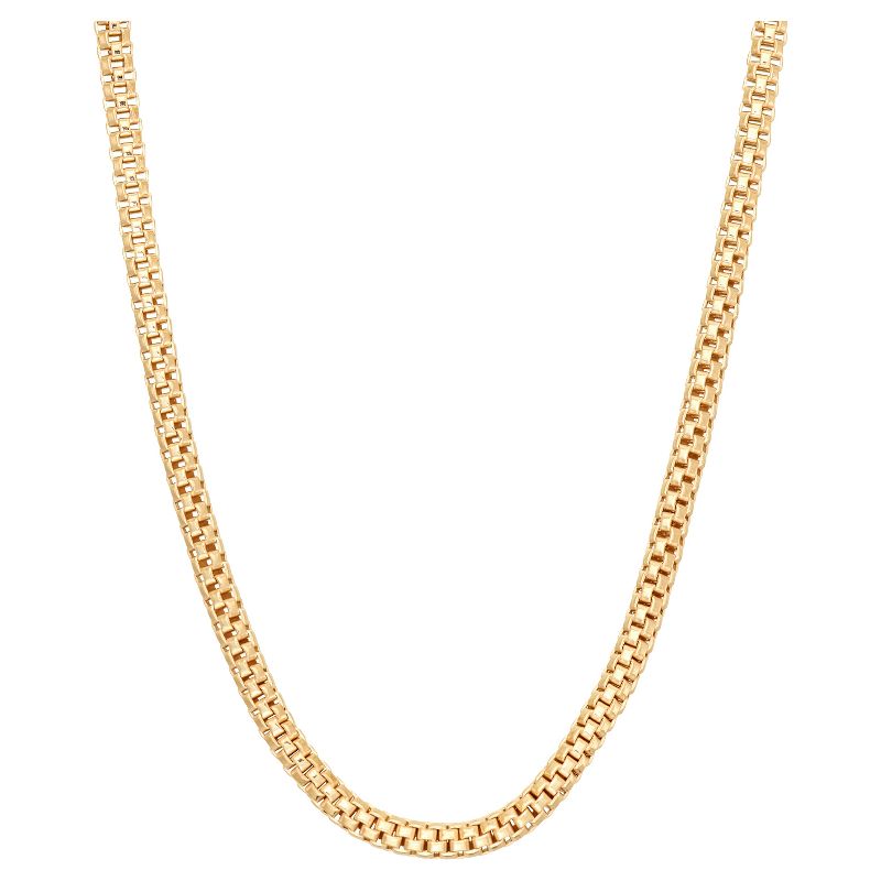 Tiara Sterling Silver Popcorn Link Chain Necklace, 1 of 2