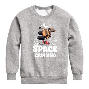 Boys' - Disney - Space Cruising Graphic Long Sleeve Fleece Sweatshirt - 1 of 4