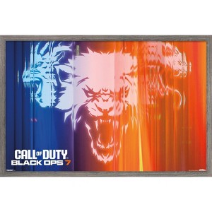 Trends International Call of Duty: Black Ops 7 (2025) - Vault Edition Key Art Landscape Framed Wall Poster Prints - 1 of 4