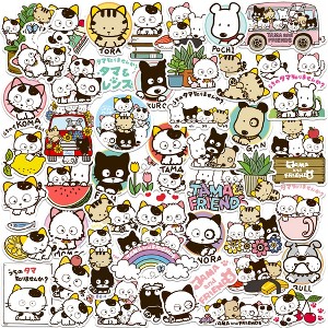 Tama Of The 3rd District Tama And Friends 50ct Sticker Pack - 1 of 4