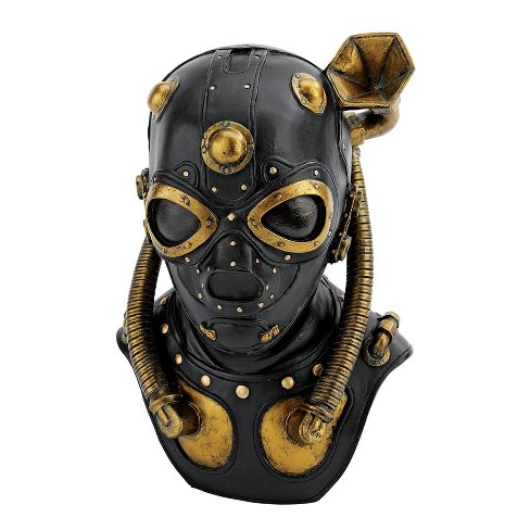 Stien kulstof sovjetisk Design Toscano Steampunk Apocalypse Gas Mask Statue : Target