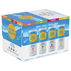 High Noon Beach Variety Flavored Beverages - 12pk/12 fl oz Cans - 1 of 4