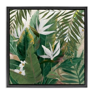 Stupell Industries Tropical Birds Of Paradise Plant, 18" x 18" - 1 of 4