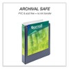 Samsill Earth's Choice Plant-Based BOHO D-Ring View Binders, 1.5" Capacity, 11 x 8.5, Indigo, 2/Pack - 3 of 4