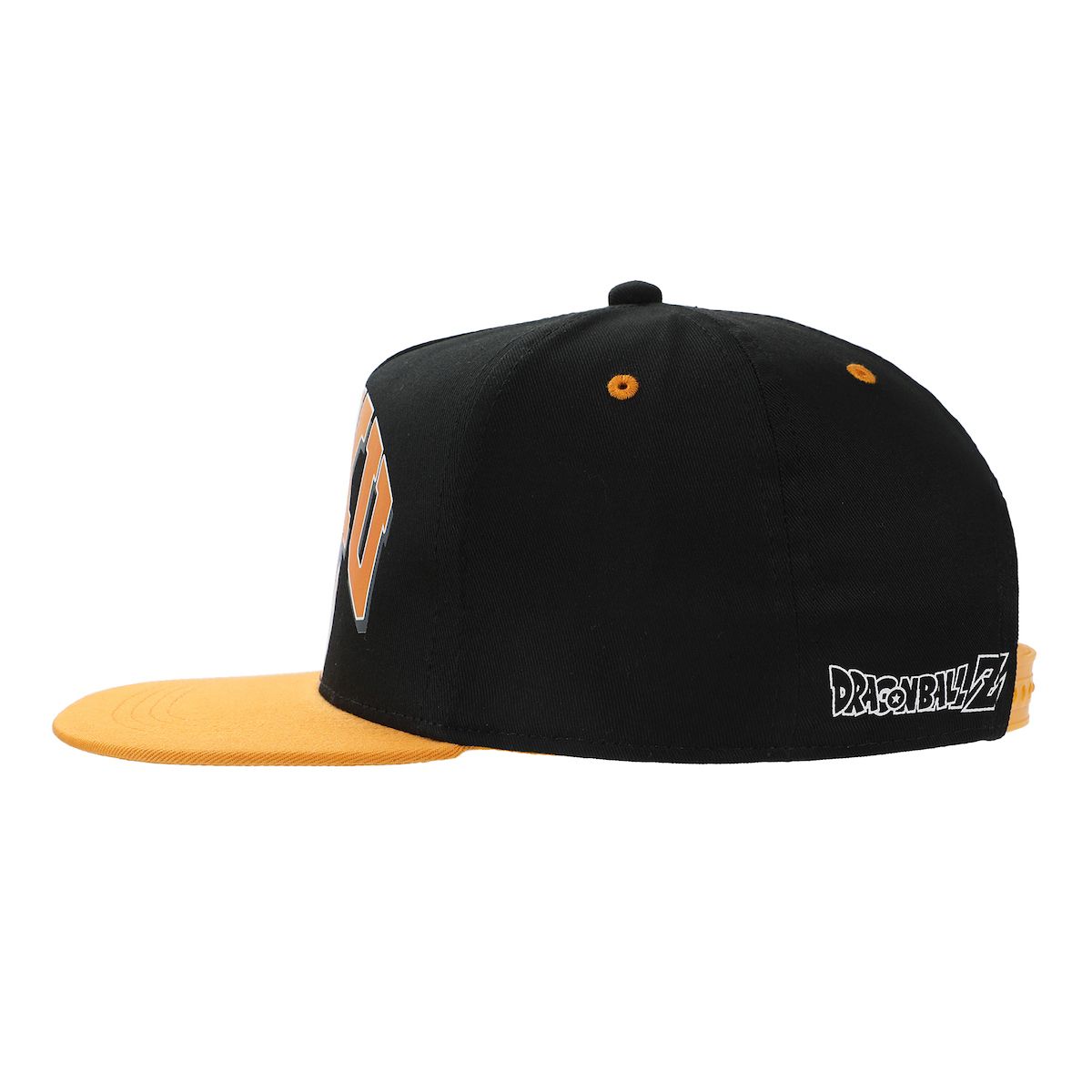 Dragon Ball Z Goku Youth Orange & Black Snapback Hat - thumbnail 4