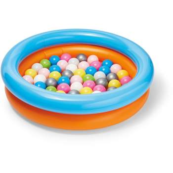 Kidoozie B-Active  Splash n Play Ball Pit, 34" Pool, 50 Balls, Suitable for Ages 2 Years and Up