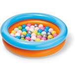 Kidoozie B-Active  Splash n Play Ball Pit, 34" Pool, 50 Balls, Suitable for Ages 2 Years and Up