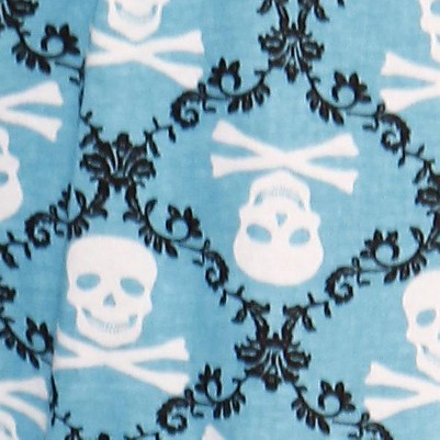 skulls blue