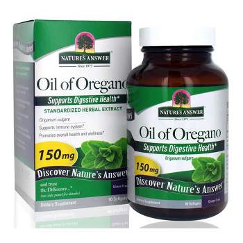 Nature's Answer Oil of Oregano Soft-Gels, Immune Support, 90 Count