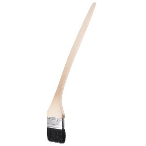 Unique Bargains Bristle Wall Treatment Tool Paint Brush with Wooden Handles - 1 of 4