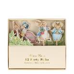 Meri Meri Peter Rabbit™ & Friends Party Picks (Pack of 12)