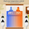 Inhand Heated Blanket Dual Control Electric Heating Blanket Auto-Off 10 Heat Level Over-Heat Protection Flannel ETL Certified - 4 of 4
