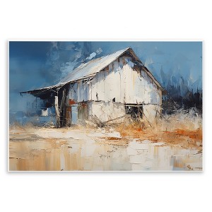 Stupell Industries Abstract Weathered Barn, 10" x 15" - 1 of 4