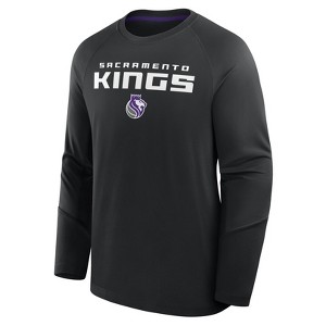 NBA Sacramento Kings Men's Long Sleeve Performance T-Shirt - 1 of 3