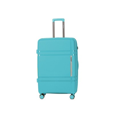 Vynxaria 6-Piece Expandable Hard Shell Luggage: Rotating Wheels, Password Lock, Lightweight Unisex Carry-Ons