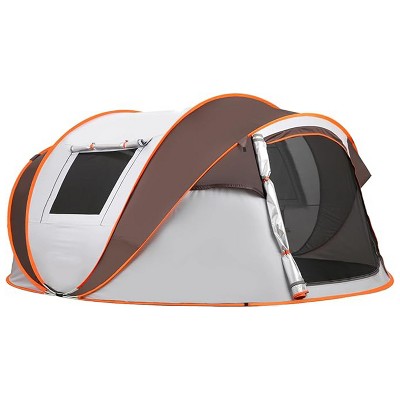 Boersma Camping Instant Pop Up Tent, 5/8 Person, Water Resistant Dome, Easy Setup for Camping Hiking and Outdoor, Portable with Carry Bag, 3 Season