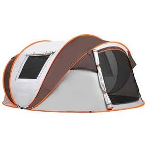 Boersma Camping Instant Pop Up Tent, 5/8 Person, Water Resistant Dome, Easy Setup for Camping Hiking and Outdoor, Portable with Carry Bag, 3 Season - 1 of 4