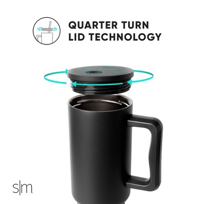 Simple Modern Trek 40oz Stainless Steel Lidded Tumbler Almond Birch