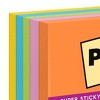 Post-it® Super Sticky Notes, 3 in x 3 in, Energy Boost Collection, 5 Pads/Pack, 2 Packs - 3 of 3